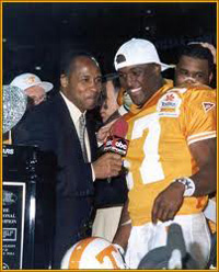 Lynn Swann interviews Tee Martin.